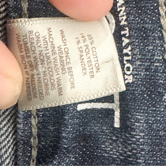 Ann Taylor Loft Modern skinny jeans ❤️ medium wash - Picture 7 of 8